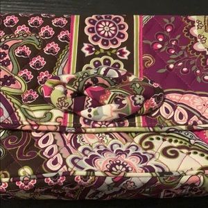 Vera Bradley Very Berry Paisley Purse